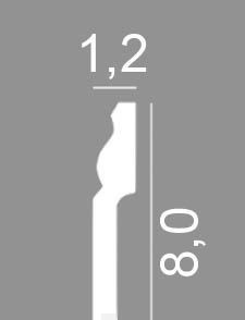 Плинтус OHZ Nz-080