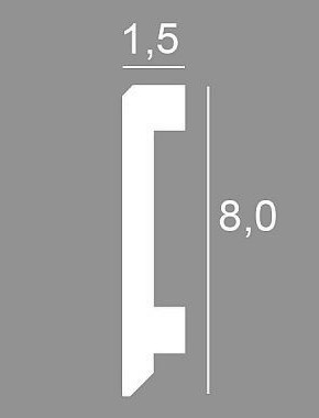 Плинтус OHZ Nz-081
