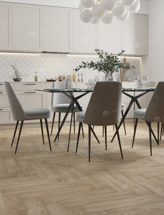 SPC-плитка Alpine Floor PARQUET LIGHT ДУБ ВАНИЛЬ СЕЛЕКТ ЕСО 13-3