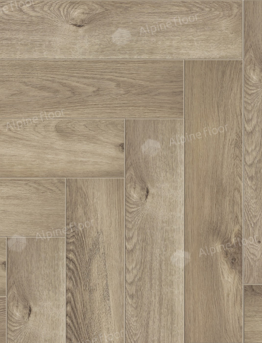 SPC-плитка Alpine Floor PARQUET LIGHT ДУБ НАТУРАЛЬНЫЙ ОТБЕЛЕННЫЙ ЕСО 13-5