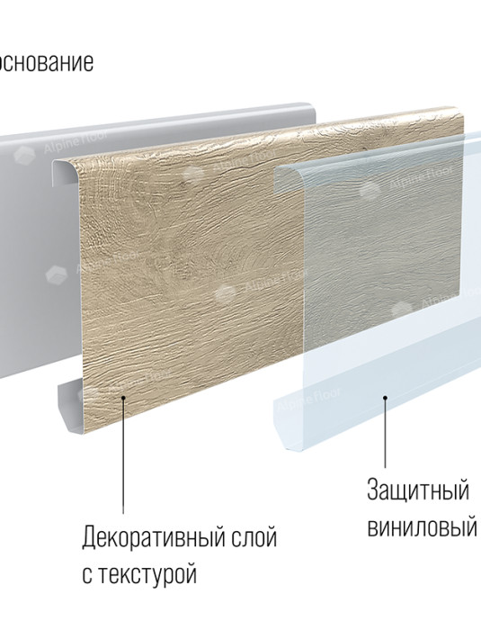 Плинтус Alpine Floor Grand Sequoia  Каддо 11-20