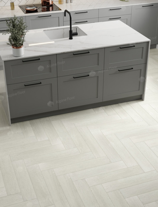 Кварцвиниловая плитка Alpine Floor Parquet LVT Зимний Лес ECO 16-6