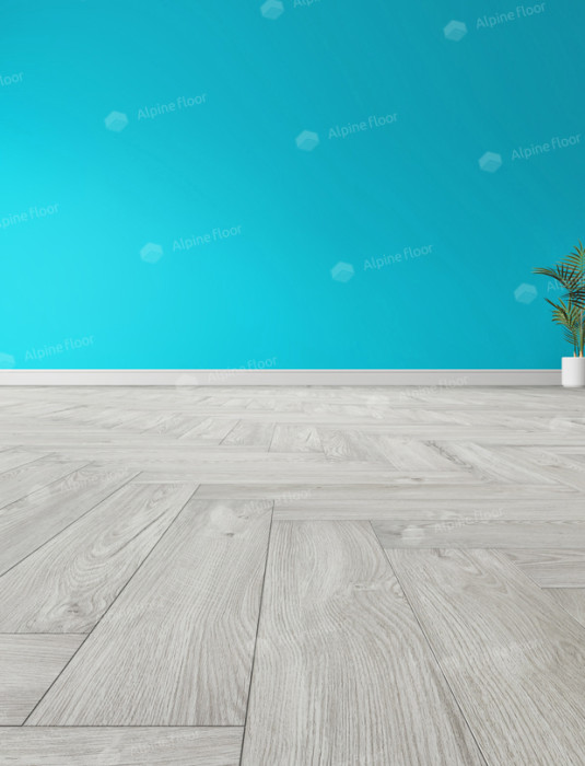 Кварцвиниловая плитка Alpine Floor Parquet LVT Снежный ECO 16-11