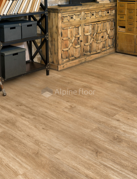 Кварцвиниловая плитка Alpine Floor Grand Sequoia Light Миндаль ECO 11-601