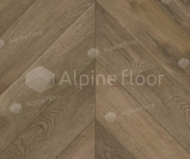 SPC - плитка Alpine Floor CHEVRON ДУБ НАСЫЩЕННЫЙ ECO 18-4