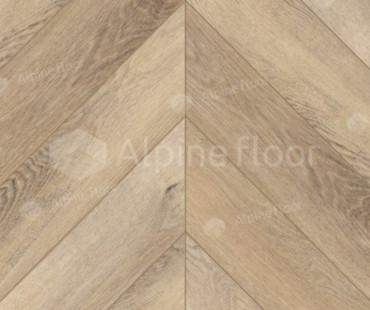 SPC - плитка Alpine Floor CHEVRON ДУБ СИНИСТРА ECO 18-6