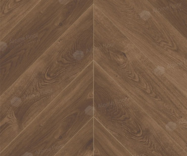 SPC - плитка Alpine Floor CHEVRON Дуб Коричневый ЕСО 18-13