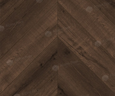 SPC - плитка Alpine Floor CHEVRON Дуб Мокка ЕСО 18-12