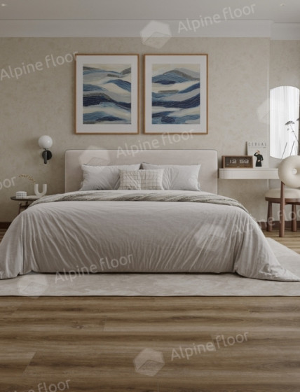 Ламинат 33 класса Alpine floor Aura LF100-14 Дуб Болонья