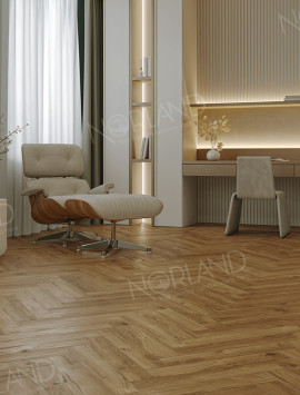Ламинат 34 класса Alpine floor Herringbone Elegante LF304-18 Дуб Корсика