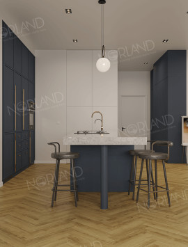 Ламинат 34 класса Alpine floor Herringbone Elegante LF304-17 Дуб Фанэн