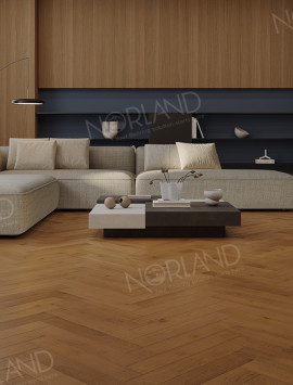 Ламинат 33 класса Alpine floor Herringbone Elegante LF303-13 Дуб Помона