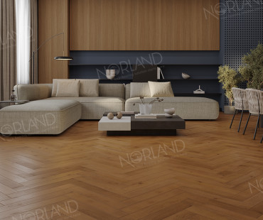 Ламинат 34 класса Alpine floor Herringbone Elegante LF304-13 Дуб Помона