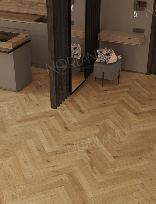 Ламинат 34 класса Alpine floor Herringbone Elegante LF304-09 Дуб Хайнан