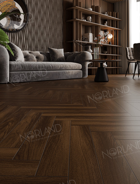 Ламинат 33 класса Alpine floor Herringbone Elegante LF303-22 Дуб Треско