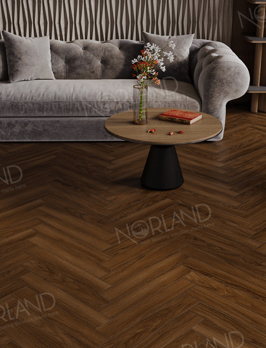 Ламинат 34 класса Alpine floor Herringbone Elegante LF304-22 Дуб Треско