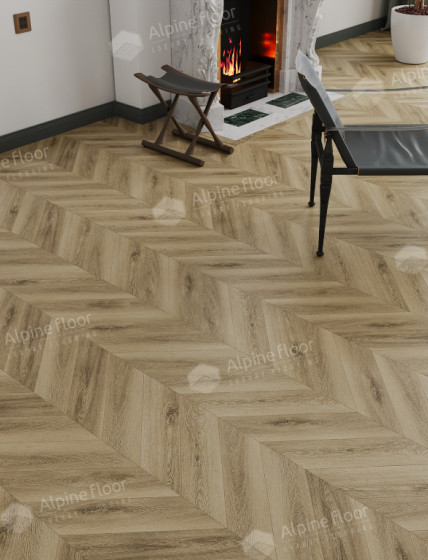 SPC - плитка Alpine Floor CHEVRON Вайпуа ЕСО 18-14