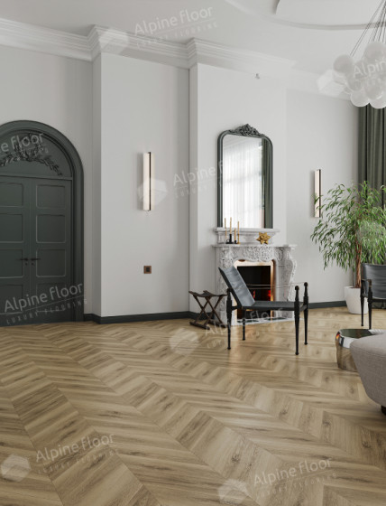SPC - плитка Alpine Floor CHEVRON Вайпуа ЕСО 18-14