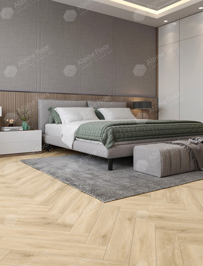 Клеевой виниловый пол Alpine floor Дуб Ригель ЕСО 16-24
