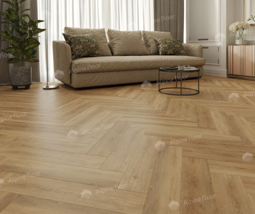 Клеевой виниловый пол Alpine floor Дуб Буна ЕСО 16-30